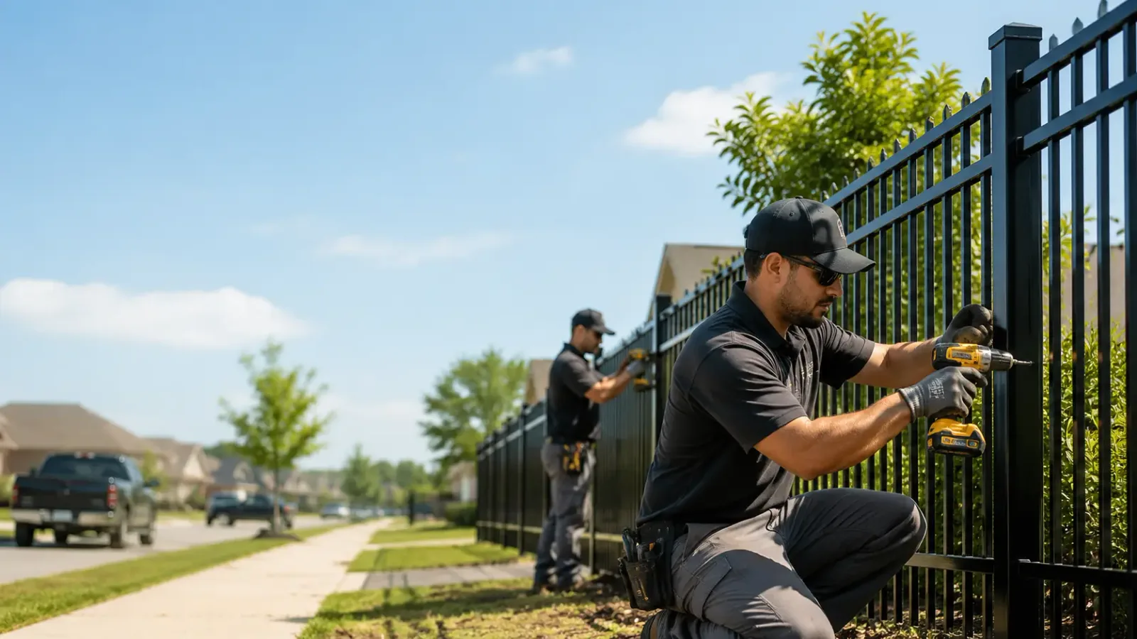 Metal Fence Installation in Ratliff City, OK